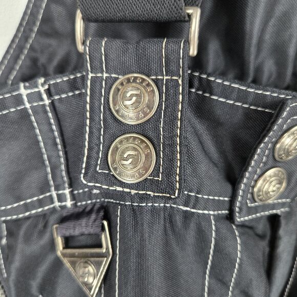 Spyder Men's Size Small Thinsulate Insulation Snow Pants Ski Overalls Blue - Picture 8 of 14